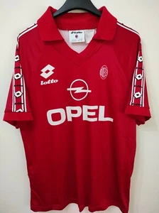 AC MILAN 90´S Opel training camiseta shirt trikot maillot maglia - Picture 1 of 5