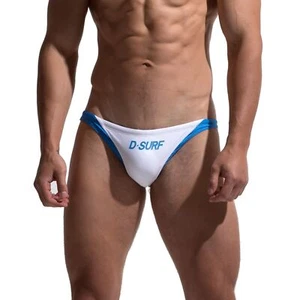 Mens Sexy Bikini Swimming Briefs Sunbathing Swimsuit Low Waist Swimwear Low-rise - Picture 1 of 33