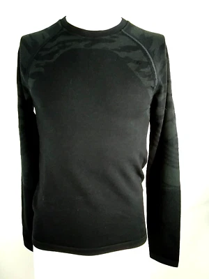 SmartWool мужчин Intraknit активный базовый слой длинным рукавом экипажа черный средний 12790-002 - Изображение 1 из 4