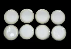 Sango Nova Black 4932 Salad/Dessert/Bread Plate 8” Set of 8 Retired - Picture 1 of 13