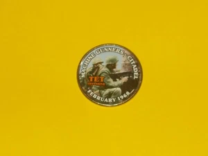 Farbige Kennedy Halber Dollar - Tet Offensive - Maschinengewehre - Zitadelle K618 - Bild 1 von 1
