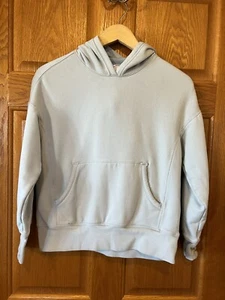 Sudadera con capucha azul claro D60 Athleta niña talla mediana 8-10 - Imagen 1 de 6