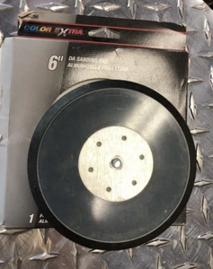 6" DA Vinyl PSA Face Sanding Pad for Dual Action Sanders Use with Stick On Pads - Picture 1 of 2