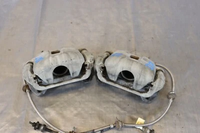 2002 02 HONDA S2000 AP1 F20C 2.0 OEM FRONT BRAKE CALIPER SET STEEL BRAIDED LINES - Изображение 1 из 4