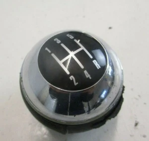 BMW MINI Chrome & Black Leather 5 Speed Gear Knob for R50 R52 Genuine - Picture 1 of 6