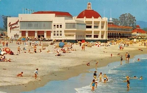 Santa Cruz Beach & Casino Bathing Fun In The Sun Santa Cruz , CA Vtg Postcard - Picture 1 of 2
