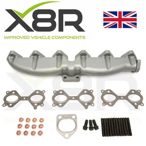 New Replacement Cast Iron Exhaust Manifold BMW X3 E83 3.0D X5 E53 3.0D Crack Fix - Picture 1 of 12