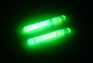 100 SZTUK 37mm Night Float Lights Wędkarstwo Fluorescencyjne Ciemne świecące pałeczki Wędka