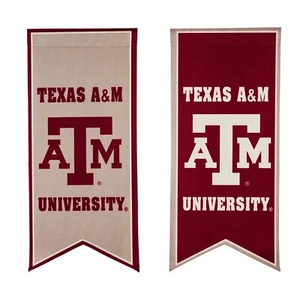 Bandera de jardín Texas A&M Aggies de dos lados 12,5" x 28" Team Sports America - Imagen 1 de 6
