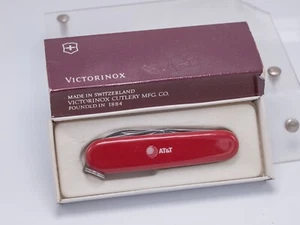 Boxed Mint 1990s - Victorinox Swiss Army AT&T Promo Classic Swiss Army Knife - Picture 1 of 7