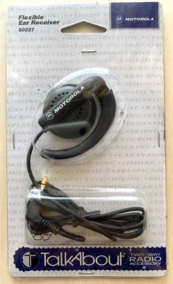 Motorola Flexible Ear Receiver 2-Way Radio Accessory NIP 50227 Talk About - Image 1 of 3