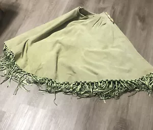Terry Lewis Wrap Shawl Adult Lime Green - Picture 1 of 5