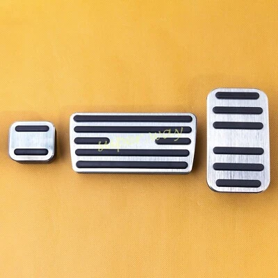 Cubierta de pedal de gasolina antideslizante de aluminio plateado para Honda CR-V 2012-2016 Foto 1 de 4