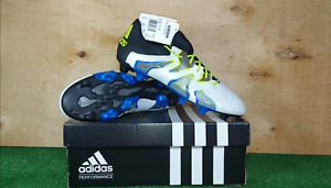 Adidas X 15 SL FG/AG White boots Cleats mens Football/Soccers