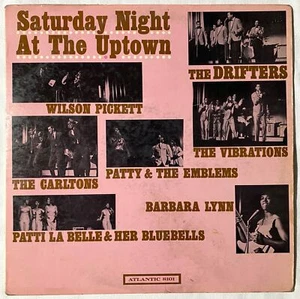 Saturday Night At The Uptown Original Vinyl Record WILSON PICKETT Atlantic 1964 - Picture 1 of 2