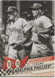PHILLIES TEAM 2020 Topps Series 2 1950s Decades' Best - PHILLIES - #DB-2 - Picture 1 of 1