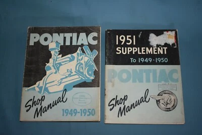 1949 50 51 Pontiac Service Shop Repair Maintenance Manual US - Image 1 of 4