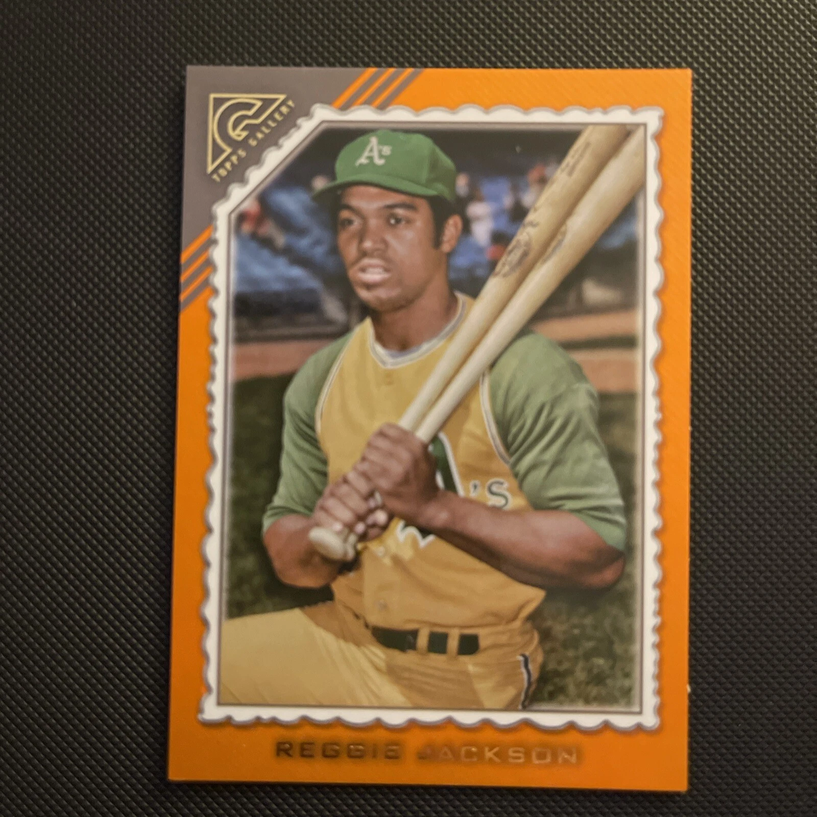 2022 Topps Gallery - Orange #92 Reggie Jackson, Reggie Jackson /25