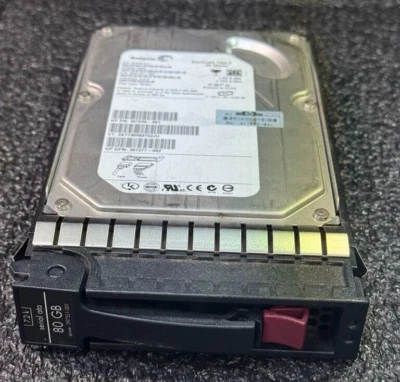 HP 407525-001 ST3808110AS 80GB 7,2K RPM 8 MB Cache 1.5Gbps SATA HDD 3.5" - Image 1 of 4