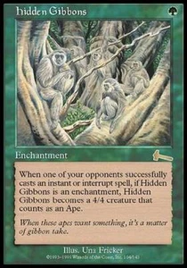 Hidden Gibbons ~ Urza's Legacy [ Excellent ] [ Magic MTG ] - Bild 1 von 1