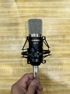 AEKEO AK 70 MICROPHONE EXTERNAL AUDIO MUSIC RECORDING FAST FREE SHIPPING USA - Picture 1 of 3