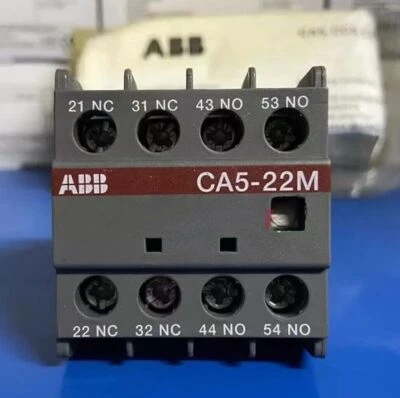 1pc ABB CA5-22M Auxiliary Contact Block 1SBN010040R1122 Fast delivery - Image 1 of 3