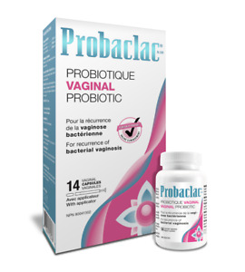 Probaclac Vaginal probiotic, bacterial vaginosis, pH balance