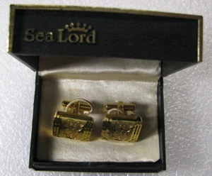 Vintage Cufflinks USSR Olympic Bear Olympic Games 1980 Moscow Soviet Russia - Picture 1 of 3