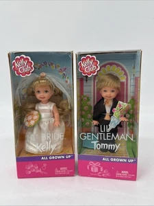 Barbie Kelly Club All Grown Up Lil Gentleman Tommy & Lil Bride Kelly Dolls 2002 - Picture 1 of 18