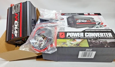 SCHUMACHER ,X141B, POWER CONVERTER, 12V TO 120V AC, 410W- 820 PEAK, NEW! (B7) - Image 1 of 4