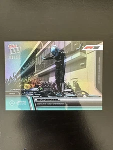 George Russell Wins Canada GP F1 2025 Formula 1 Topps NOW 44 Black Foil 1/10 - Picture 1 of 2