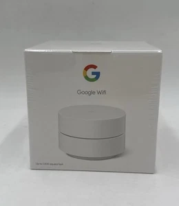 Brand New Google WiFi Point AC1200 Router GA02430-US Wi-Fi Snow White Sealed - Picture 1 of 3
