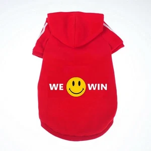 Cute Dog Hoodie Sweater Pullover Tracksuit Jacket Winter Cold Weather Coat Cl... - Picture 1 of 7