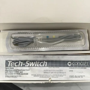 Confezione da 10 matite e cavo elettrochirurgici CONCEPT Tech-Switch 9164 - Foto 1 di 4