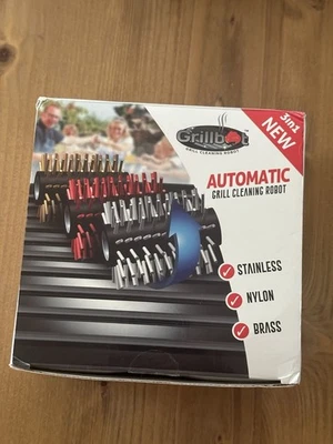 Robot de limpieza de parrilla automático Grillbot 3 en 1 cepillos de repuesto - Juego de 9 piezas Foto 1 de 4