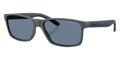 Arnette  Man Sunglasses AN4185 28412V 59mm Matte Grey - Polar Blue Lens - NEW - Image 1 of 4