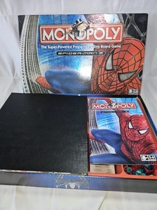 Spider-Man Monopoly Board Game Marvel Parker 2007- 100% Complete - Picture 1 of 13