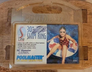 Vintage Poolmaster 30 Zoll Poolring S Line Schlauchboote in OVP  - Bild 1 von 2