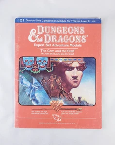 Dungeons & Dragons Expert Set Adventure Module The Gem and the Staff 9050 - Picture 1 of 9