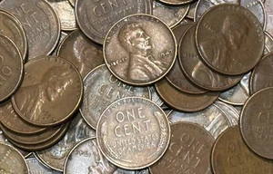 10 Lincoln Wheat Cents Mixed Dates And Mints - Picture 1 of 1