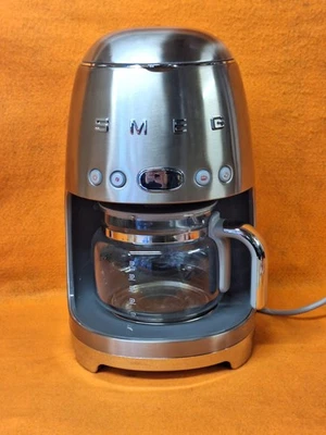 Smeg Drip Filter Coffee Machine Digital Display DCF02SSUK In Stainless Steel  - Image 1 of 4