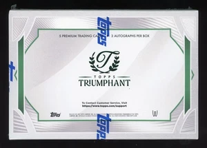 2025 Topps Triumphant Tennis Hobby Box BRANDNEU FACTORY SEALED In Hand - Bild 1 von 6