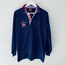 Vintage 90s Canterbury Of New Zealand USA Rugby League Jersey Sz L - RARE