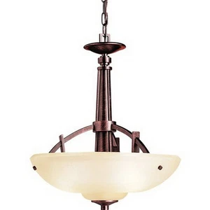 Kichler Columbiana 3 Light Inverted Pendant in Olde Auburn $330 - Picture 1 of 1