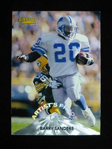 1996 Pinnacle Barry Sanders #131 Artist Proof. Rare - Picture 1 of 2
