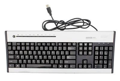 ACER KEYBOARD USB Wired Black MULTIMEDIA QWERTY English KU-0355 - Image 1 of 2