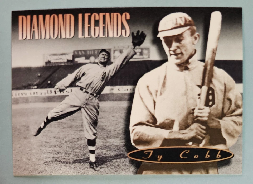 Upper Deck All-Time Heroes 1994 Diamond Legends Ty Cobb Detroit Foto 1 de 1