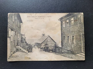 AK MASSERBERG ORTSSTRASSE ( Thüringer Wald Eisfeld ) Thüringen 1925 (T1) - Bild 1 von 2