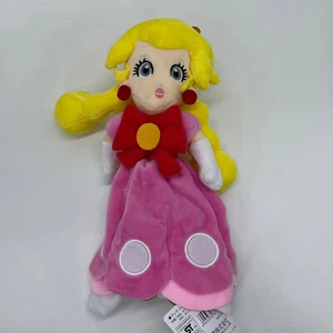 Super Mario Mushroom Princess Peach Plush Soft Toy Doll Teddy 11" - Picture 1 of 4