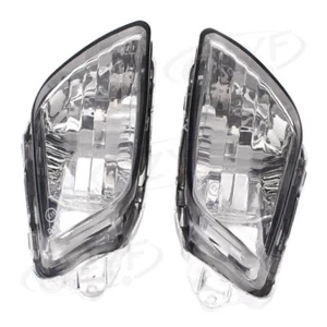 Front Pair Turn Signal Indicators Light Lens For Honda CBR1100XX Blackbird 97-06 - Picture 1 of 6